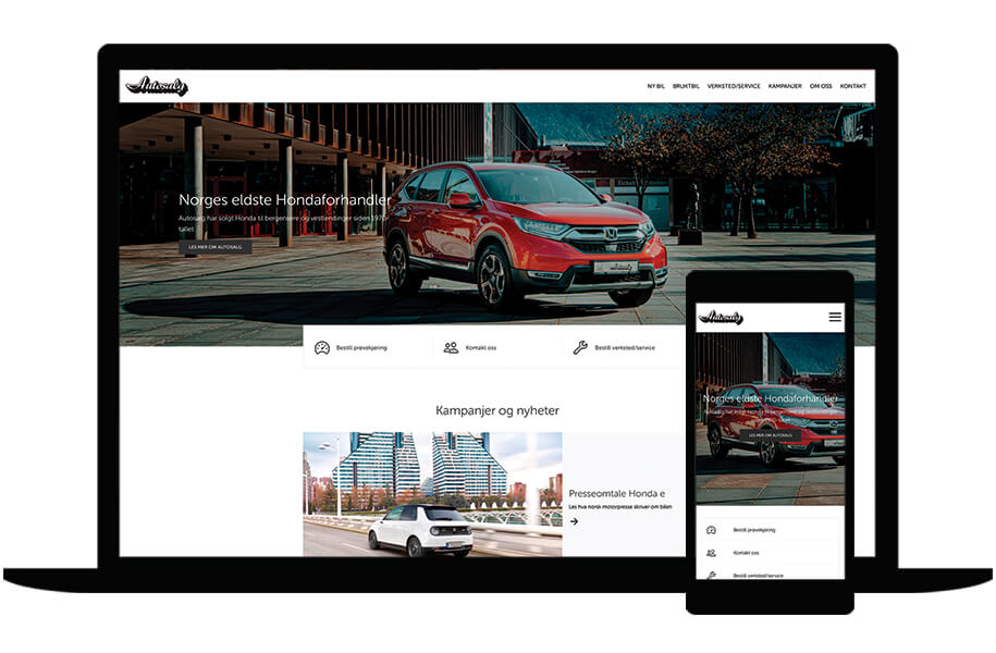 Nettside for Autosalg